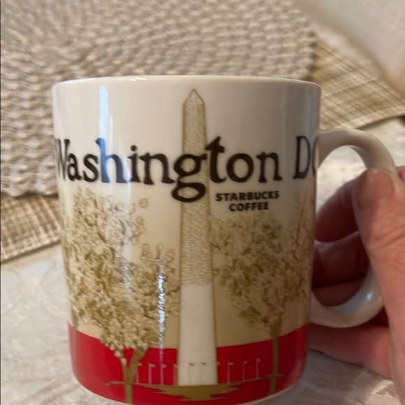 Starbucks WASHINGTON DC Collectors City Global Icon Coffee Mug Cup 2011 in EUC - Picture 4 of 4